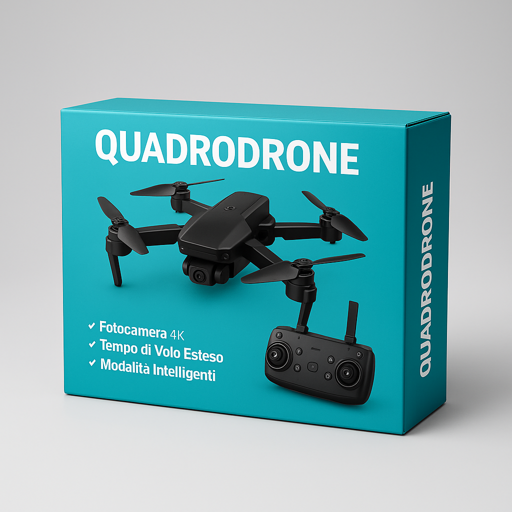 FalconTech AUREA™ – Drone professionale con videocamera 4K e GPS