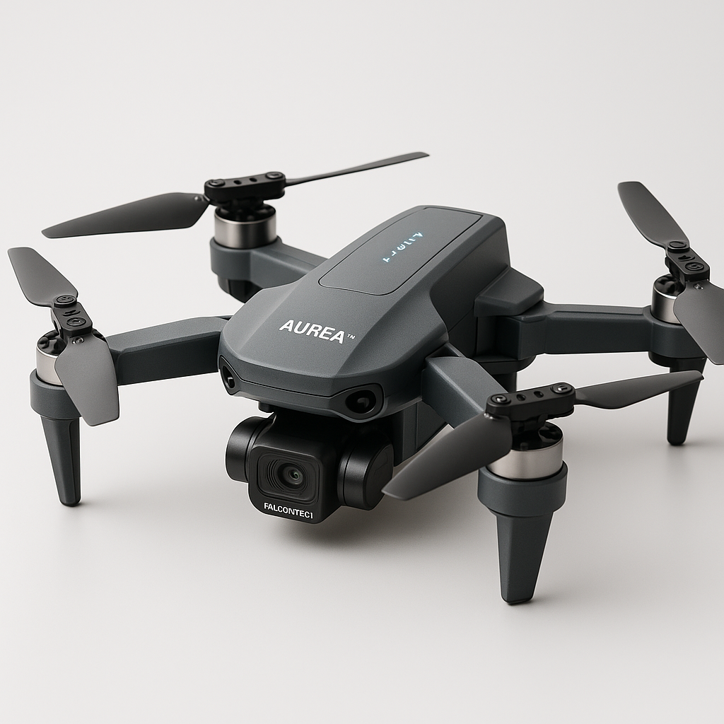 FalconTech AUREA™ – Drone professionale con videocamera 4K e GPS